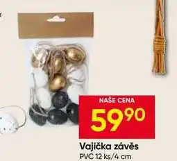 Hruška Vajíčka závěs PVC 12 ks/4 cm nabídka