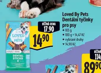 Albert Loved By Pets Dentální tyčinky pro psy nabídka