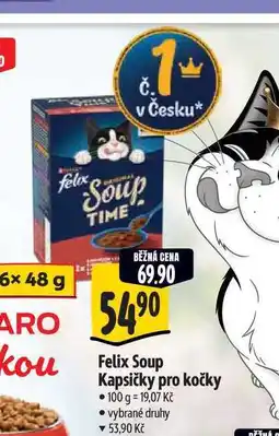 Albert Felix Soup Kapsičky pro kočky nabídka