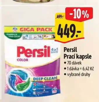 Albert Persil Prací kapsle 70 dávek nabídka