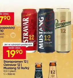 Hruška Mustang 12 Hořký 0,5l plech nabídka