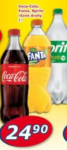 ESO MARKET Coca-Cola, Fanta, Sprite nabídka