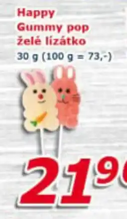 ESO MARKET Happy Gummy pop želé lízátko nabídka