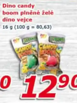 ESO MARKET Dino candy boom plněné želé dino vejce nabídka