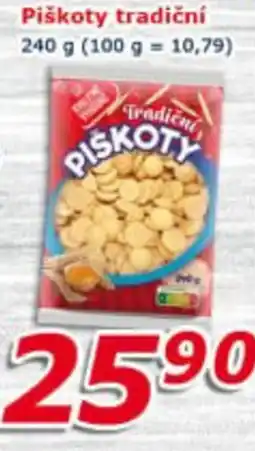 ESO MARKET Piškoty tradiční nabídka