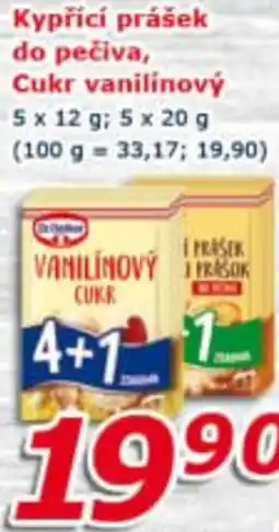 ESO MARKET Dr.Oetker Kypřící prášek do pečiva, Cukr vanilínový nabídka