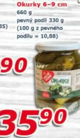 ESO MARKET Okurky 6-9 cm nabídka