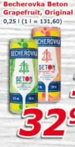 ESO MARKET Becherovka Beton Grapefruit, Original nabídka