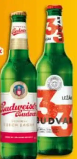 ESO MARKET Budweiser Budvar Original světlý ležák, Budvar 33 světlý ležák nabídka