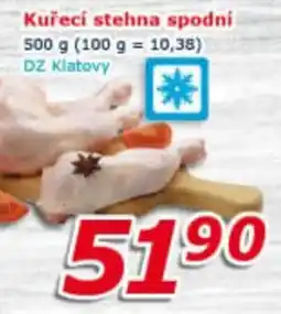 ESO MARKET Kuřecí stehna spodní nabídka
