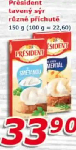 ESO MARKET Président tavený sýr nabídka