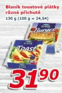 ESO MARKET Blaník toustové plátky nabídka