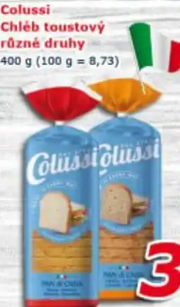 ESO MARKET Colussi Chléb toustový nabídka