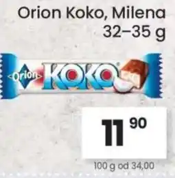 Kubík potraviny Orion Koko, Milena nabídka