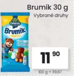 Kubík potraviny Opavia Brumík nabídka