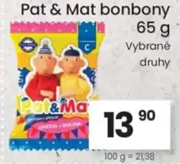 Kubík potraviny Pat & Mat bonbony nabídka