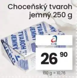 Kubík potraviny Choceňský tvaroh jemný nabídka