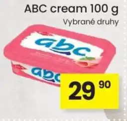 Kubík potraviny ABC cream nabídka