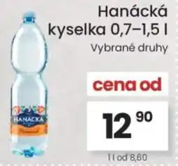 Kubík potraviny Hanácká kyselka nabídka