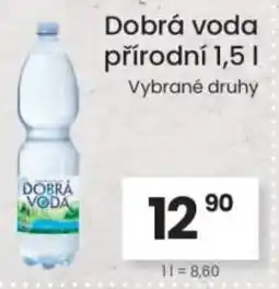 Kubík potraviny Dobrá voda přírodní nabídka