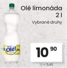 Kubík potraviny Olé limonáda nabídka
