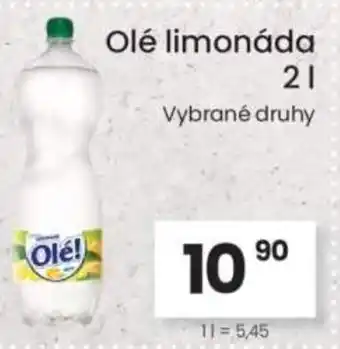 Kubík potraviny Olé limonáda nabídka