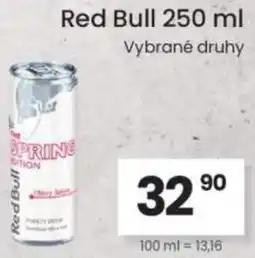 Kubík potraviny Red Bull nabídka