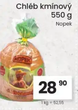 Kubík potraviny Chléb kmínový nabídka