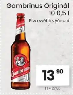 Kubík potraviny Gambrinus Originál 10 nabídka