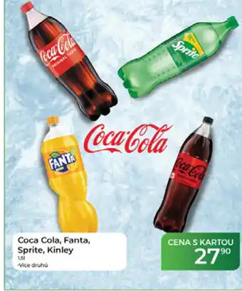Tamda Foods Coca Cola, Fanta, Sprite, Kinley nabídka