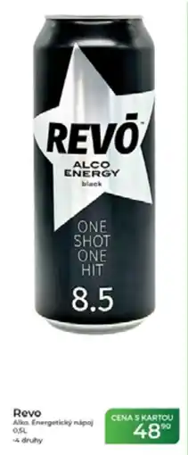 Tamda Foods Revo Alko. Energetický nápoj nabídka