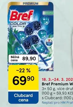 Tesco Bref Premium WC blok nabídka
