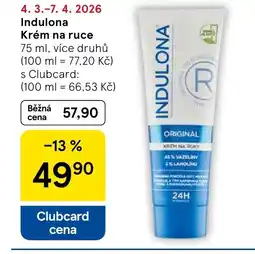 Tesco Indulona Krém na ruce nabídka