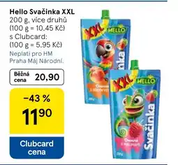 Tesco Hello Svačinka XXL nabídka