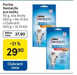 Tesco Purina DentaLife pro kočky nabídka