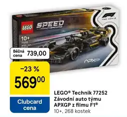Tesco LEGO® Technik 77252 Závodní auto týmu APXGP z filmu F1 nabídka