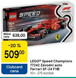 Tesco LEGO® Speed Champions 77242 Závodní auto Ferrari SF-24 F1 nabídka