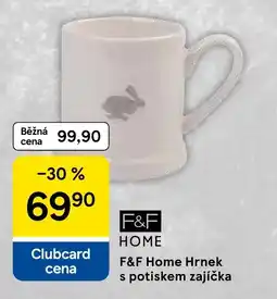 Tesco F&F Home Hrnek s potiskem zajíčka nabídka