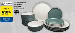 Tesco F&F Home Aura Sea Jídelní souprava nabídka