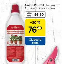 Tesco Sandis Plus Tekuté hnojivo nabídka