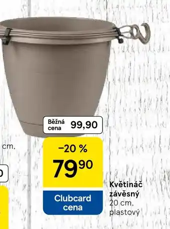 Tesco Květináč závěsný nabídka