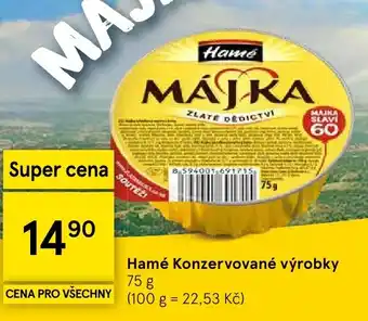 Tesco Hamé Konzervované výrobky nabídka
