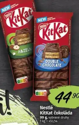 Coop Nestlé KitKat čokoláda nabídka