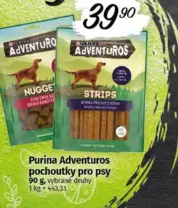 Coop Purina Adventuros pochoutky pro psy nabídka