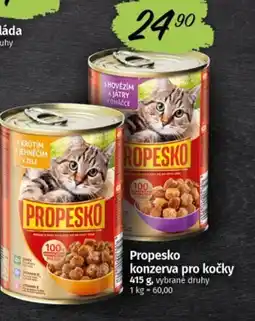 Coop Propesko konzerva pro kočky nabídka