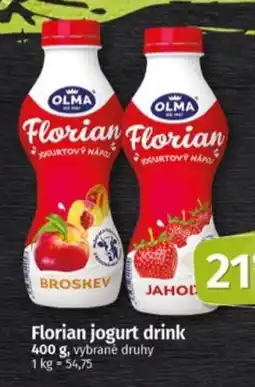 Coop OLMA Florian jogurt drink nabídka
