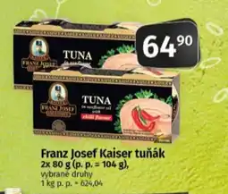 Coop Franz Josef Kaiser tuňák nabídka