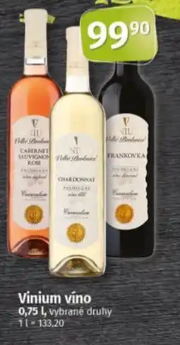 Coop Vinium víno nabídka