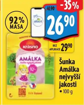 Albert Šunka Amálka nejvyšší jakosti nabídka