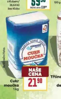 Billa Cukr moučka nabídka